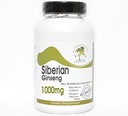 Sibirische Ginseng 1000mg ~ 100 Kapseln - Keine Zusatzstoffe ~ Naturetition Supplements
