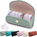 BAGSFY Weekly Pill Organizer 2 Mal am Tag in einem niedlichen Stoff Pille Fall, Medizin Tasche, AM PM Pille Box 7 Tag, Portable Medication Travel Case für Pillen, Vitamine, Fischöle, Ergänzungen.