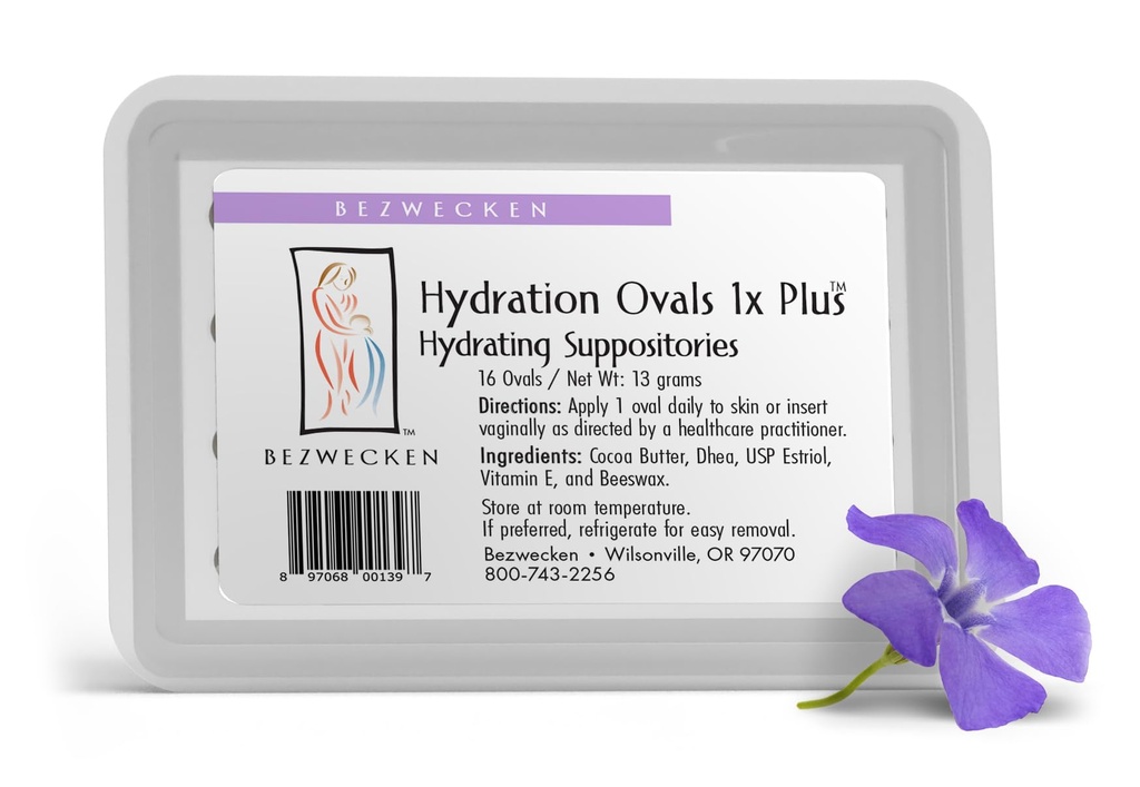 Benötigen – Hydration Ovals 1x Plus DHEA – 16 Oval Suppositories - Gleiche vertrauenswürdige Formel - Professionelle Formulierung, um Vaginale Trockenheit bei Menopausal Women - Sicher, Natural & Paraben Kostenlos