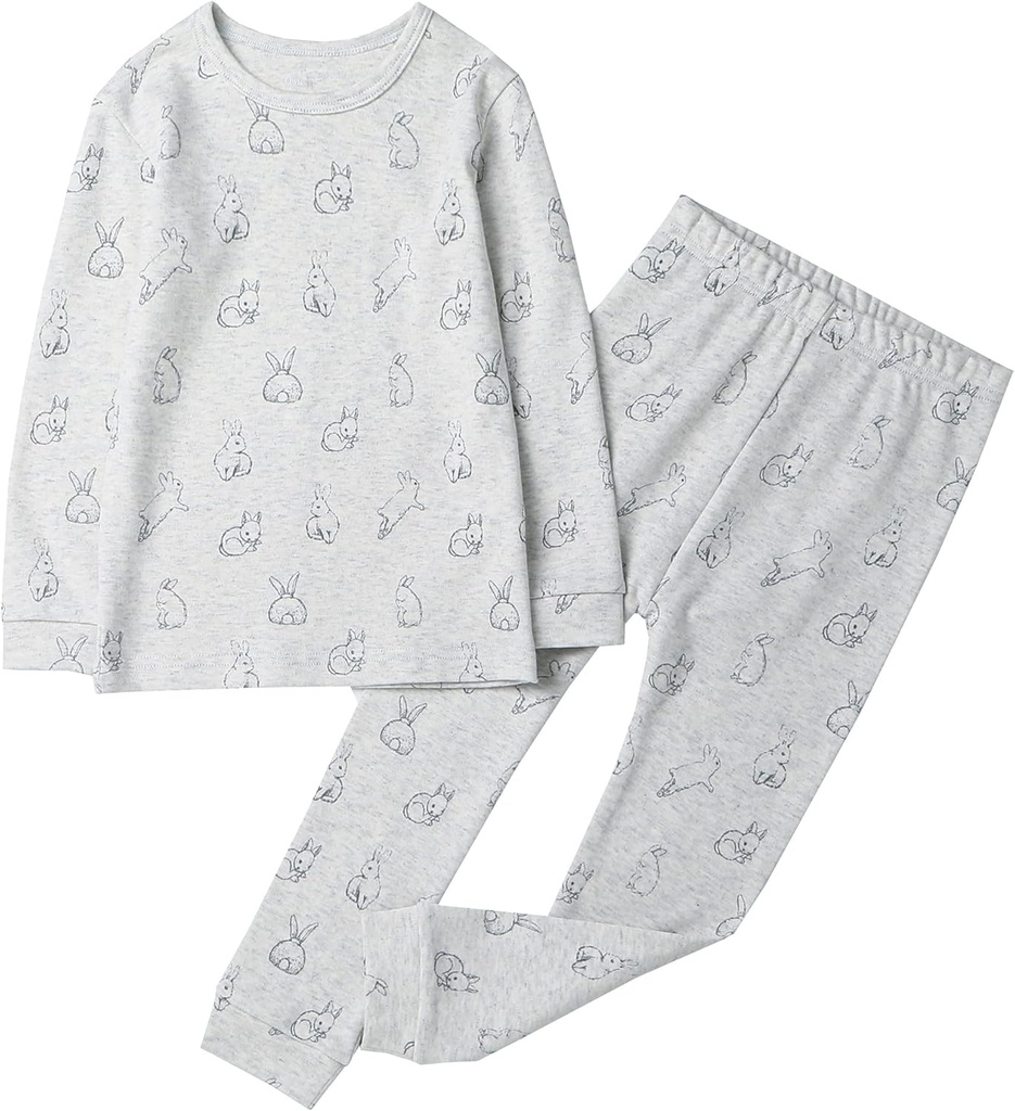 Owlivia 100% Bio Baumwolle Baby Langarm Pajama Sets, Kleinkind Boy Girl 2-Piece Schlafbekleidung