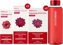 FOODOLOGY RED Burning 1-Monat Vollständiges Set / Ölologie Cut(1ea) & Coleology Drink Mix(2ea) & Coleology Cutting Jelly(3ea) $ Wasserflasche(1ea)...