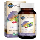 Jardin de la vie Organiques Femmes Multivitamines prénatales avec vitamine D3, B6, B12, C & Fer, Folate pour l'énergie et le développement foetal sain – biologique, non-OGM, sans gluten, végétalien, 90 jours d'approvisionnement