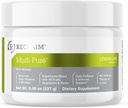 Reclaim Multi Pure Lemon Lime, Immune Support, Vitamin C, Vitamin B Complex, Probiotic, Superfood Powder, Calcium, Magnesium Oxide, (30 Servings) (Lemon Lime)