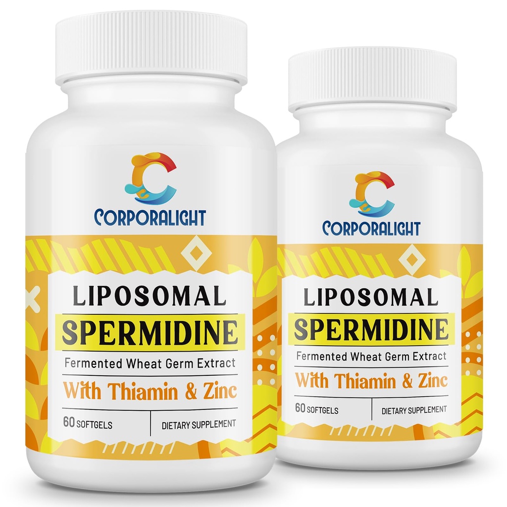 30mg Spermidin Ergänzung für Männer & Frauen, hohe Absorption, mehr Potent Than Spermidin 3HCL - für Cellular Renewal, Langlebigkeit & Kognitiv, Fermented Wheat Germ Extract, Pure & Natural, 120 Softgels
