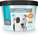 Happy Tummy Probiotic für Hunde Soft Chewables, 5.3 Unze - Verdauungsunterstützung, Immunsystem, Gut Health