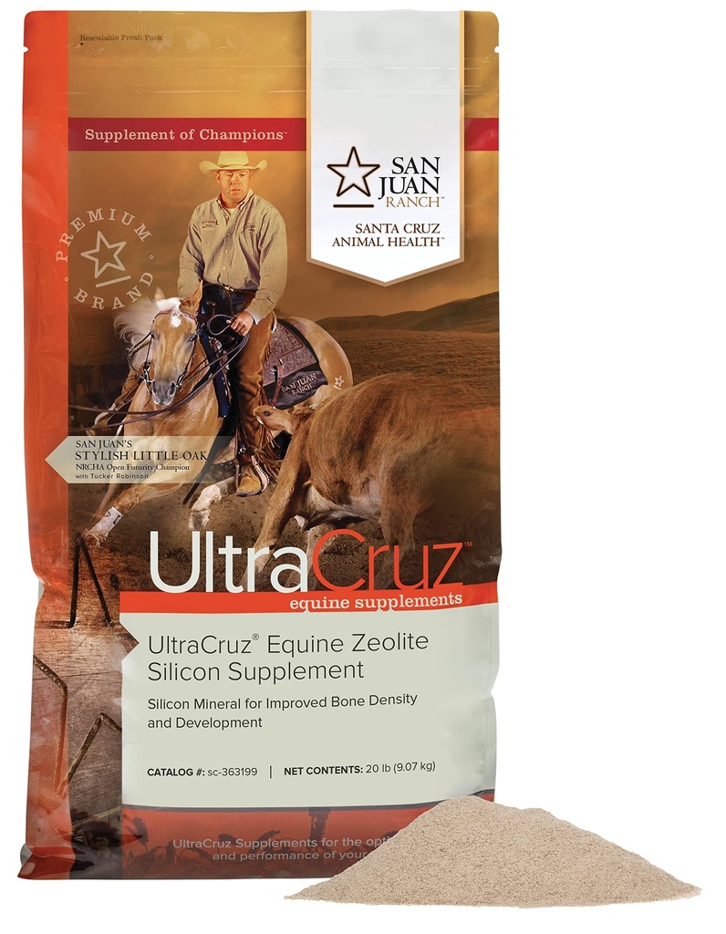Supplément en silicone Zéolite Équin UltraCruz®, 20 lb