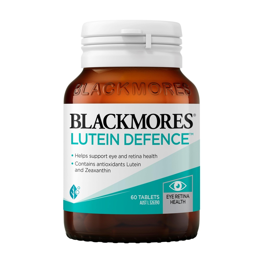 Blackmores Lutein Defence 60 Tablets Helfen Sie, eine gesunde Macula mit 1PCS Chinese Knot Gift, Made in Australia