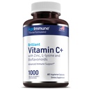 Vitamin C 1000mg-Komplex mit L-Lysine 500mg, Zink 12mg, Bioflavonoide 300mg. Doctor Formuliert Magnesium Stearate Kostenlose Ergänzungen für gesunde Immunsystem Unterstützung.(1)
