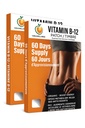 Veru Wellness B12 Patch - Boost énergétique (2-Pack) – 120 jours B12 Patch - Pas de caféine