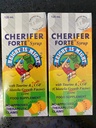 CHERIFER Syrup Forte avec facteur de croissance Taurine et Double Chlorella + Zinc 120ml (paquet de 2 bouteilles)