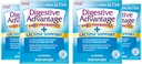 Digestive Advantage Lactose Defense - Découpe le lactose pour se défendre contre les troubles digestifs, 32 Capsules (Pack de 4)