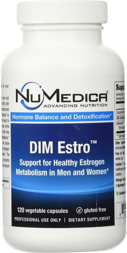 Vill Beauty NuMedica Dim Estro Capsules végétales, 120 capsules