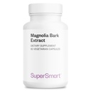 Supersmart - Magnolia Bark Extract (Max Strength) 300mg pro Tag - 90% Honokiol & Magnolol - Magnolia Bark Supplement | Non-GMO & Gluten Free - 60 Vegetarische Kapseln