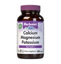Supplément de potassium au calcium de Bluebonnet pour les femmes et les hommes - Soutient des os sains - Calcium 1000mg Supplément minéral Forme de chélate - Non-OGM, végétalien, sans gluten - 180 capsules