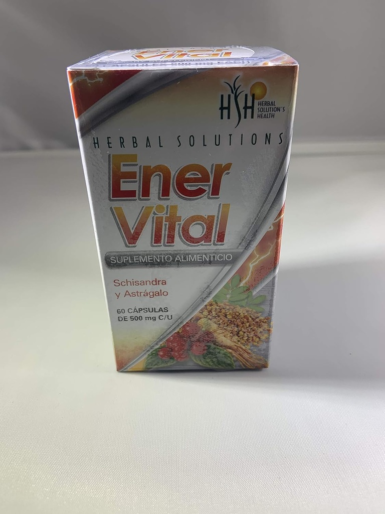 Ener Vitalkapseln (60 Kapseln, 500 mg Jeder) (w/Schisandra & Astragalus)