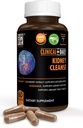 Klinische tägliche Kräuter Kidney Cleanse Detox-Ergänzung, Bio-Vitamine mit Cranberry, Astragalus, Uva Ursi Pillen für Blasengesundheit für Frauen & Men- 60 Vegan Kapseln