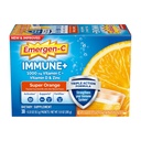Emergen-C Immune+ Triple Action Immune Support Powder, BetaVia (R), 1000mg Vitamin C, B Vitamine, Vitamin D und Antioxidantien, Super Orange, Zurück zu School Essentials – 30 Count