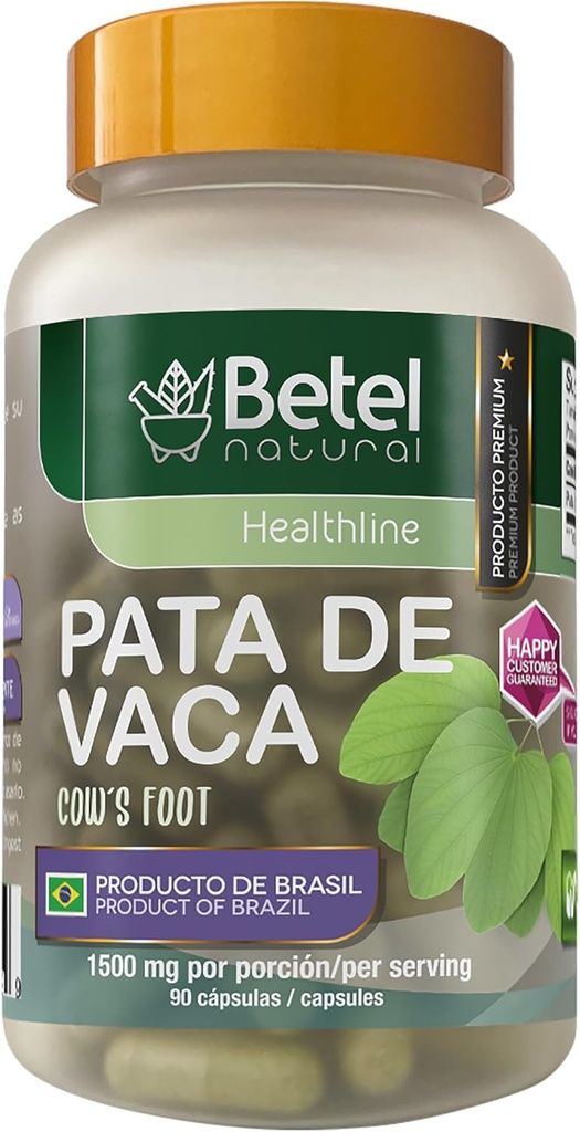 Betel Natural Pata de Vaca (Cows Foot Herb) Superfood naturel du Brésil - 1500 mg par portion
