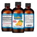 Germa Sugar-Free Liquid Vitamin C. 500 mg. Fast Absorption Nahrungsergänzungsmittel. Immunsystem Booster. 4 oz / 118ml