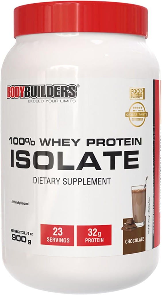 100% Whey Protein Isolate Chocolate (1.98 lbs)