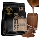 Poudre de protéines végétales pour hommes et femmes – 30g Protéines végétales complètes et 3g Leucine, Bloat zéro, Cacao gourmand, Texture lisse, Chocolat noir, 15 portions