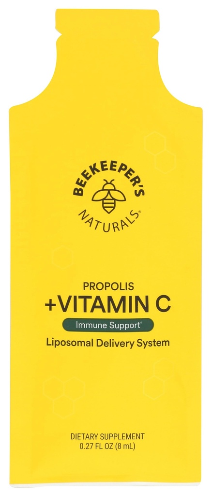 Abeilles Naturelles Propolis Liposomale avec vitamine C simple, 0,27 Fz