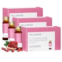 Relumines Glutathione Hydration Shots - post-summer Haut Erholung & kalte Wetter Hydration - Collagen-Boosting & Made in USA - Granatapfel Flavor – 30 Flaschen x 50 ml