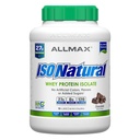 ALLMAX ISONATUR Whey Protein Isolate, Schokolade - 5 lb - 27 Gramm Protein Per Scoop - Zero Fat & Sugar - 99% Lactosefrei - mit Präbiotika - Keine künstlichen Geschmacksrichtungen - ca. 73 Portionen