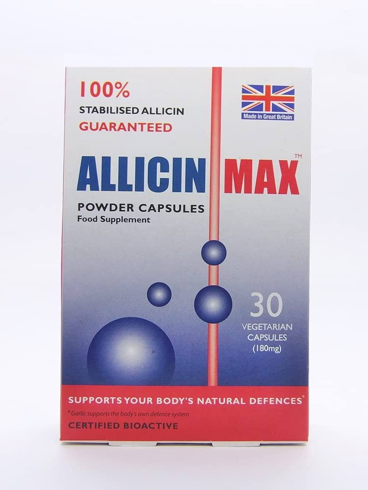 Allicine Max 30 Bouchons de légumes (paquet de 2 à 60 capsules)