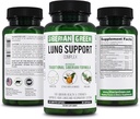 Siberian Green Lung Support Complex 60 Kapseln - Traditionelle Formel Supplement Reich an Quercetin, Citrus Bioflavonoids, Pine Bark