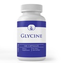 Ingrédients originaux purs Glycine, (100 Capsules) Pure, Pas d'additifs ou de remplissage, laboratoire vérifié