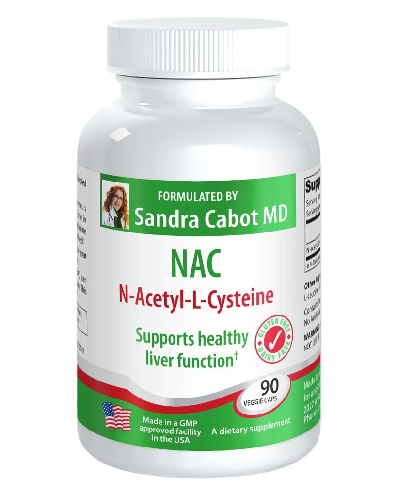 NAC 600 mg Kapseln - N Acetyl Cystein 600 mg (90 Kapseln)