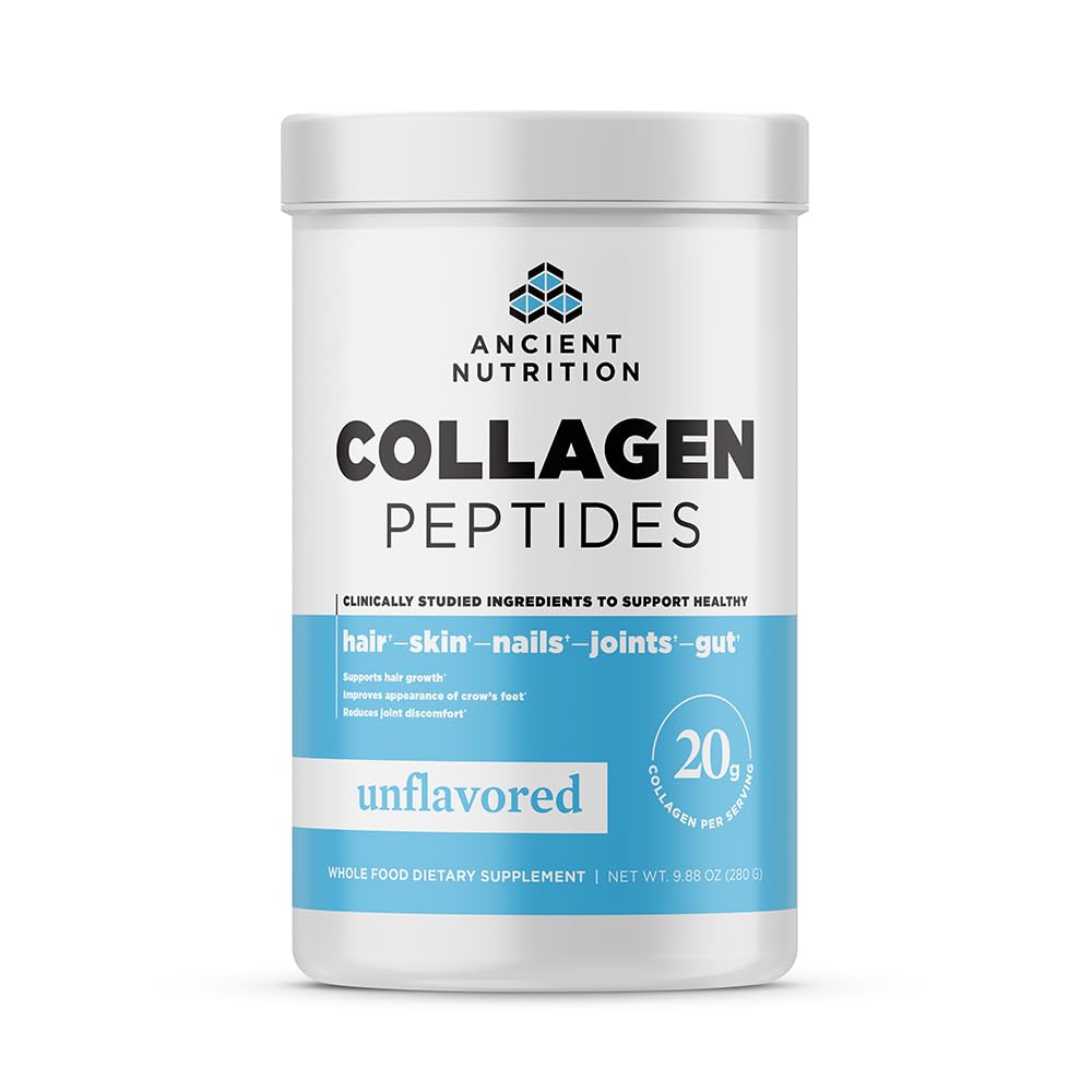 Ancient Nutrition Unflavored Collagen Peptide, 9.88 OZ