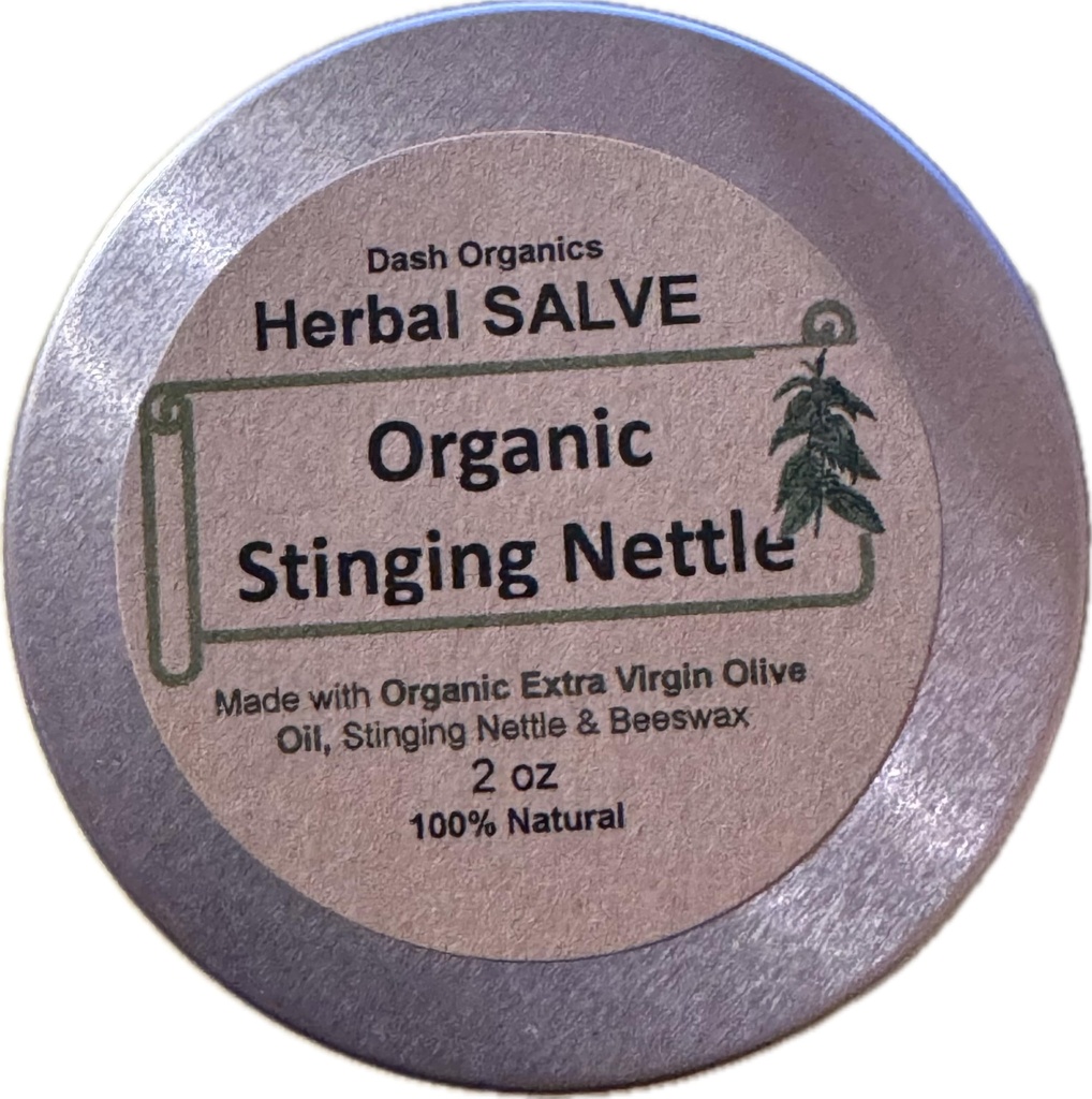 Organic Sting Nettle Salve | 2oz | Unscented | Chemische und konservierende kostenlose Make-up-Entferner und Make-up Primer