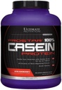 Ultimate Nutrition Prostar Micellar and Hydrolyzed Casein Protein Powder - Fat Free Overnight Muscle Growth and Recovery with BCAAs, 5 Pfund, Erdbeere