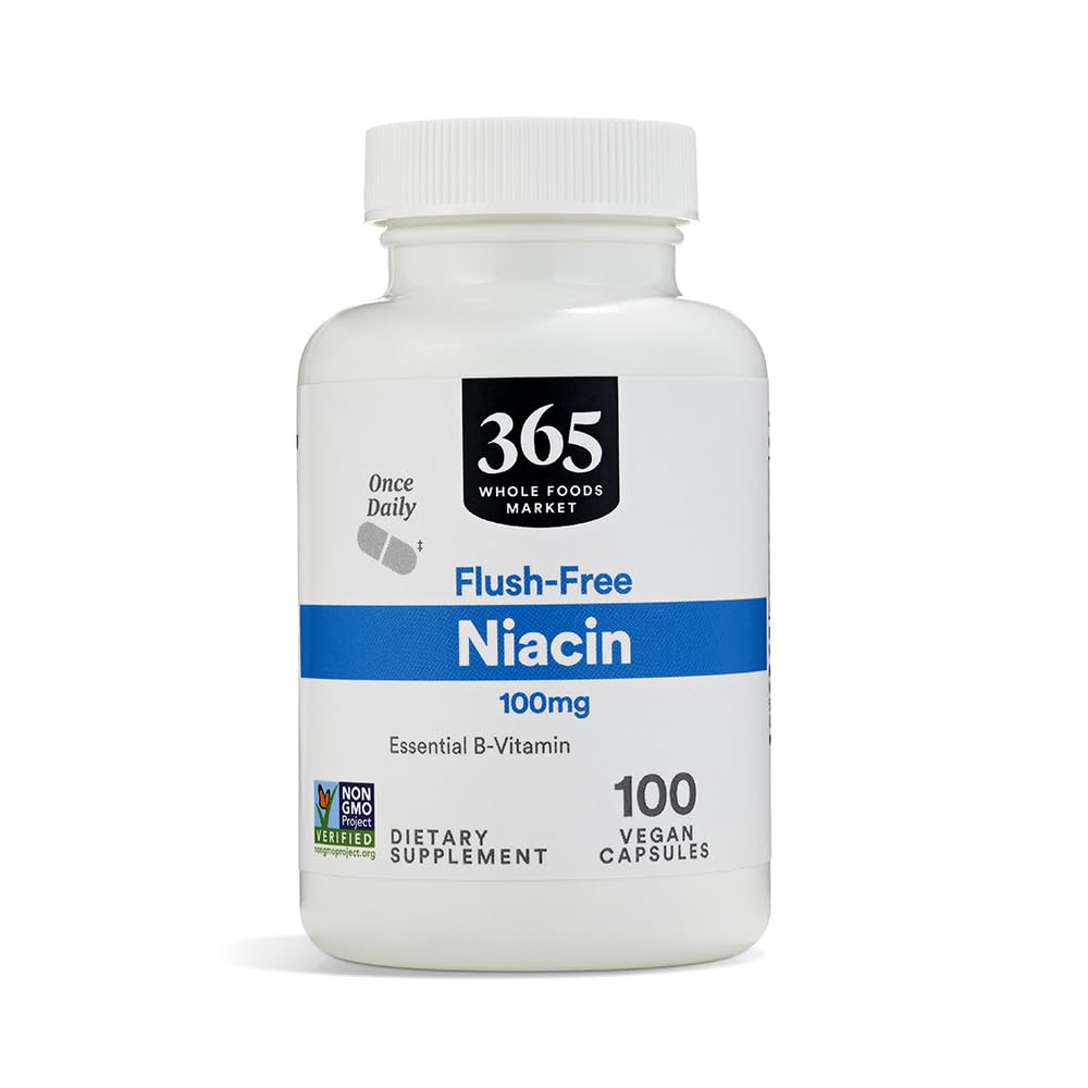 365 von Whole Foods Market, Niacin, 100 Mg, 100 Count