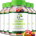 Kräuter-Harmonie-Gummi für Männer und Frauen - Kräuter-Harmonie-Gummi, Kräuter-Harmonie mit Hanf-Extrakt, Kräuter-Harmonie Natürliche Hanf-Ergänzung Bewertungen (5 Pack - 300 Gummie)