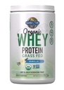 Garten des Lebens Gras Fed Whey Protein Pulver Vanille - 21g Protein für Frauen & Männer + Probiotika - 12 Servierungen - Glutenfrei, Non GMO, Kosher, Humane, RBST & rBGH Hormone Kostenlos
