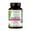 EMERALD LABS Women's 45+ 1-Daily Multi - Multivitamine complète pour un soutien complet, os et santé cardiaque* - Conçu pour les femmes 45+ - Sans gluten et végétarien - 30 capsules végétales