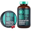 WILD FUEL Essential Amino Acid Supplement und Keto Candy MCT Öl Keto Gummies Energie, Energie und Erholung Bundle
