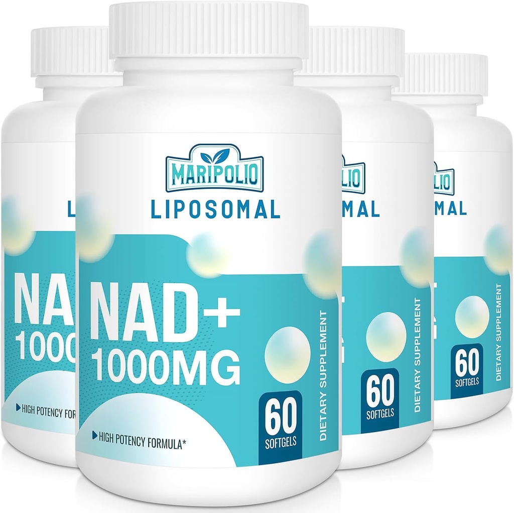 Supplément NAD+ liposomale 1000 mg de NAD le plus élevé Pontecy de NAD
