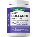 Nature's Truth Multi Collagen Peptide Pulver | 9 oz | Typ I, II, III, V, X | Unflavored | Non-GMO & Gluten Kostenlose Ergänzung