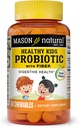 MASON NATURAL Gesunde Kinder Probiotikum mit Faser - Gesunde Verdauungsfunktion, Verbesserte Gutgesundheit, 60 Chewables