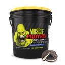 COLOSSAL LABS Muscle Whey Protein Flavored Protein Powder, 25,000mg Amino Acids/Serving, Cold Filtered(Packaging May Vary) (12 Pound (Bucket), Cookies & Cream)