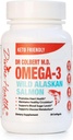 Dr.Colbert's Wild Alaskan Salmon Omega-3 mit natürlichen Quellen von Omega-3, DHA & EPA - Formuliert von Dr. Don Colbert