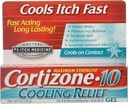 Cortizone-10 Cooling Relief Anti-Itch Gel 1 oz (Pack mit 3)