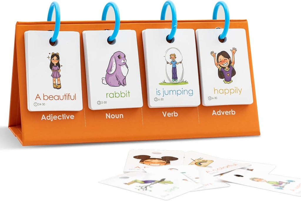 Tichgeim Sentence Building for Kids, Speech Therapy Materials Lernen Sie Sentence Builder für 3-8 zu lesen, Vorschulkindergarten Lernaktivitäten Klassenzimmer Must Haves für Jungen Mädchen 1. 2. 3. Klasse
