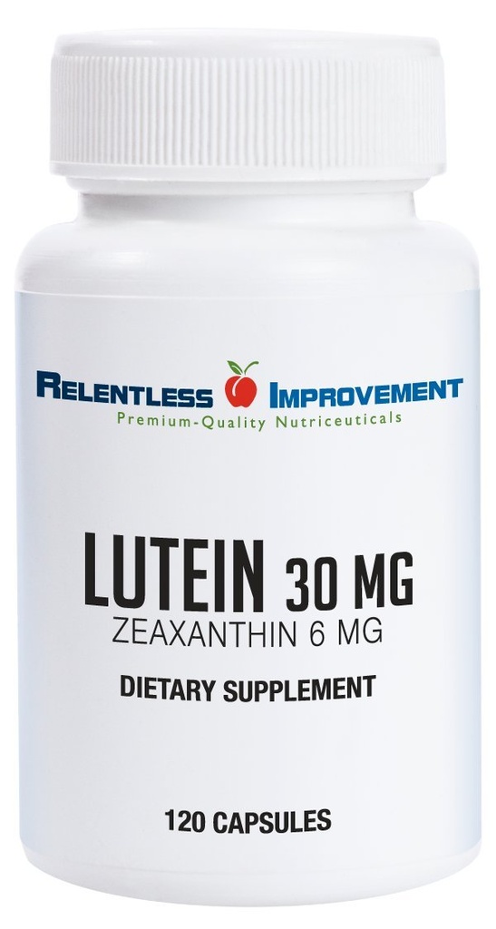 Hohe Potenz 30mg Lutein Plus 6mg Zeaxanthin 120 Vege-Capsule natürliche Marigold Extrakt für Augengesundheit Keine Füllstoffe 100% aktives Material